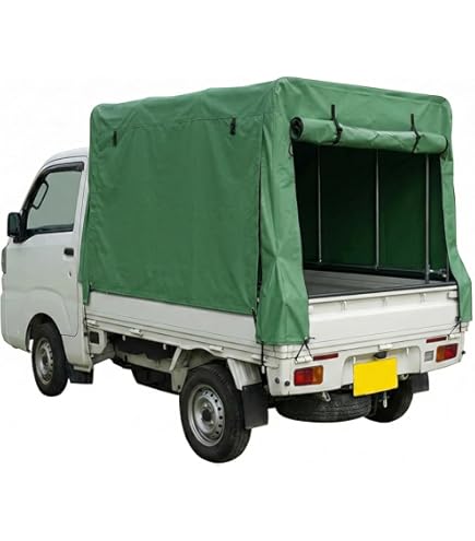 軽トラック幌セット/スズキ軽トラスーパーキャリー対応/紫外線劣化防止加工済みシート 軽トラック幌セットKH5-SVU 紫外線劣化防止加工済シート/全メーカー